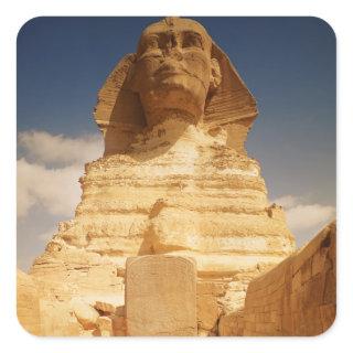 The Sphinx, dating from the reign of King Square Sticker