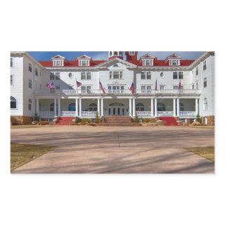 The Stanley Hotel Rectangular Sticker