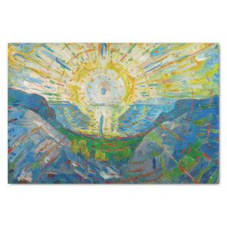 The Sun by Edvard Munch Tissue Paper