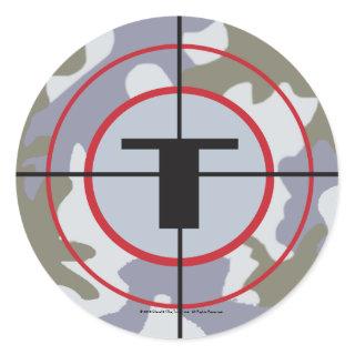 The Techno Tribe Logo Classic Round Sticker