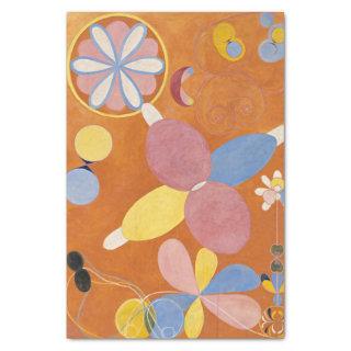The Ten Largest, Group IV, No.3 by Hilma af Klint  Tissue Paper