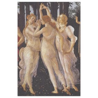 THE THREE GRACES BY BOTTICELLI TISSUE PAPER