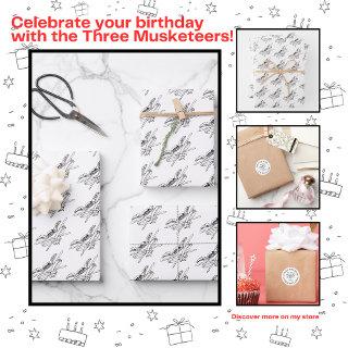 The Three Musketeers Birthday Party  Sheets