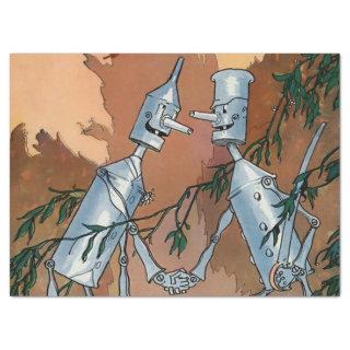 “The Tin Woodman and His Twin” by John R Neill Tissue Paper