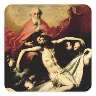 The Trinity, c.1635 Square Sticker