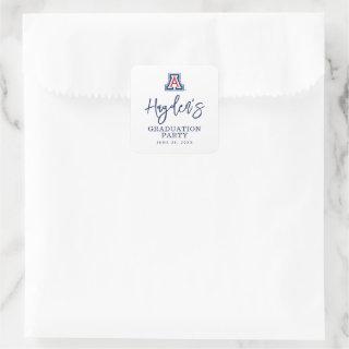 The University of Arizona Graduation Square Sticker