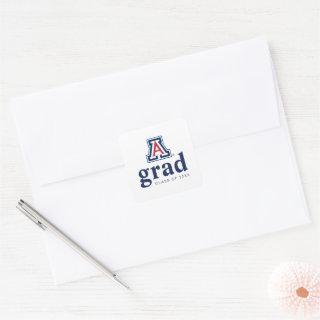 The University of Arizona Graduation Square Sticker