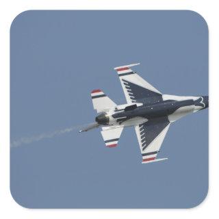 The US Air Force Thunderbirds Square Sticker