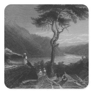The Valley of the Shenandoah, from Jefferson Square Sticker