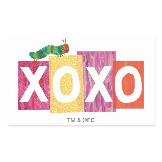 The Very Hungry Caterpillar | XOXO Rectangular Sticker