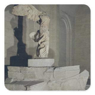 The Victory of Samothrace Square Sticker