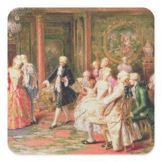 The Waltz Square Sticker