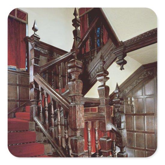 The Well staircase, c.1600 Square Sticker