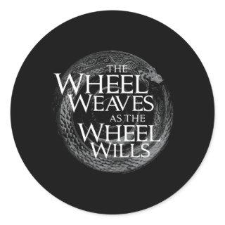 The Wheel Of Time The Wheel Weaves Classic Round Sticker