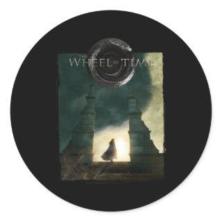 The Wheel Of Time Way Gate Classic Round Sticker