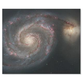 The Whirlpool Galaxy M51 & Companion in Space