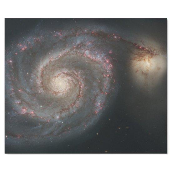 The Whirlpool Galaxy M51 & Companion in Space