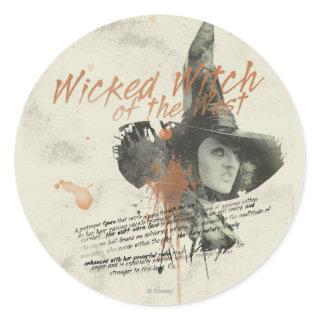 The Wicked Witch of the West 5 Classic Round Sticker