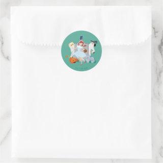 The Wizard Of Oz™ | Dorothy Halloween Happy Dance Classic Round Sticker