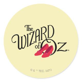 The Wizard Of Oz™ Logo Classic Round Sticker