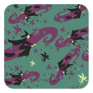 The Wizard Of Oz™ | Wicked Witch™ Pattern Square Sticker