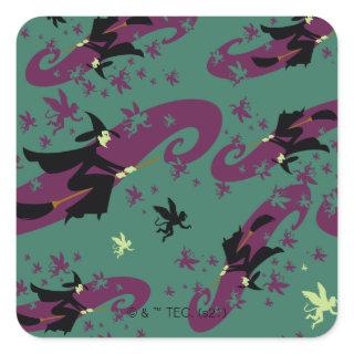 The Wizard Of Oz™ | Wicked Witch™ Pattern Square Sticker