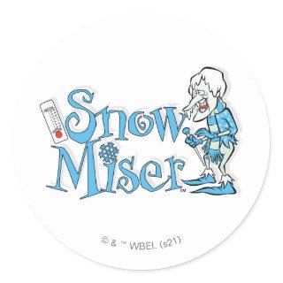 THE YEAR WITHOUT A SANTA CLAUS™ | Snow Miser Classic Round Sticker