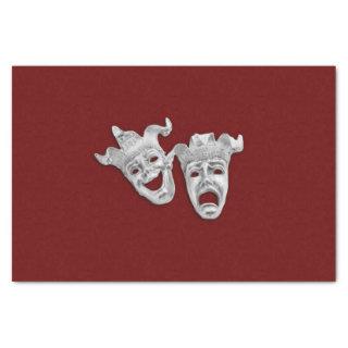 Theater Masks Comedy and Tragedy Tissue Paper