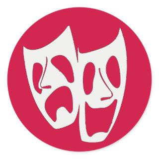 Theater Masks Stickers