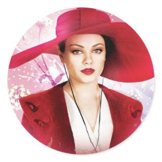 Theodora Classic Round Sticker