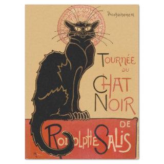 Théophile Steinlen Le Chat Noir Decoupage Tissue Paper