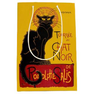 Theophile Steinlen - Le Chat Noir Vintage Medium Gift Bag