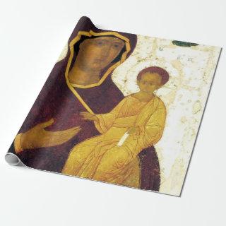 Theotokos - Virgin Mary Holding The Child Jesus
