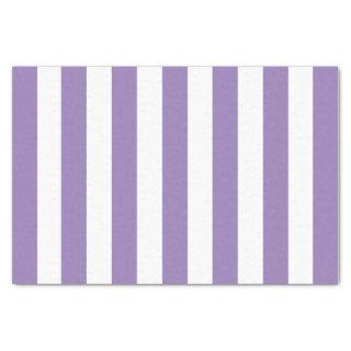 Thick Vertical Stripes Striped Lavender  Tissue Paper