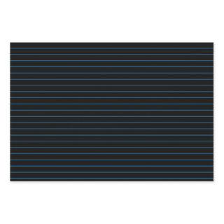 Thin Blue Stripes on Black Party or Christmas  Sheets