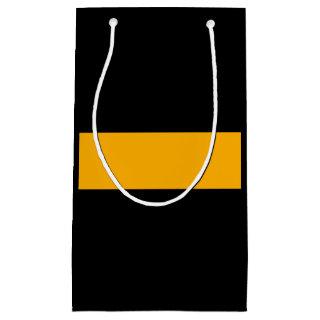 Thin Gold Line Dispatch Small Gift Bag