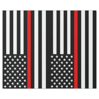 Thin Red Line USA Flag