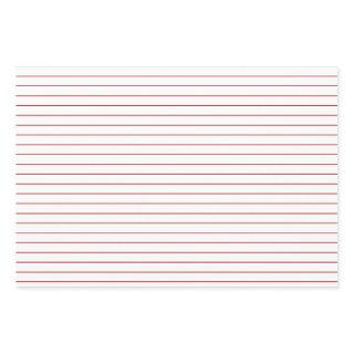 Thin Red Stripes on White Party or Christmas  Sheets