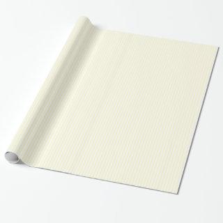 Thin Stripes - White and Cream