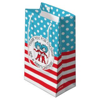 Thing 1 Thing 2 | Twins Birthday Favor Small Gift Bag