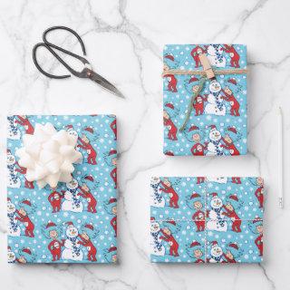 Thing One Thing Two Snowman Pattern  Sheets