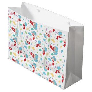 Thing One Thing Two Sweet Things Pattern Large Gift Bag