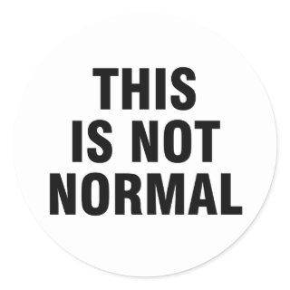 This is not normal classic round sticker