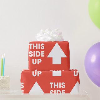 This Side Up Sign