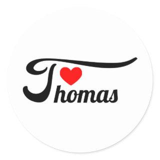 Thomas Classic Round Sticker