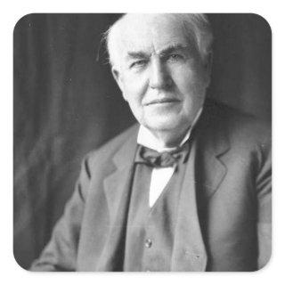Thomas Edison Square Sticker