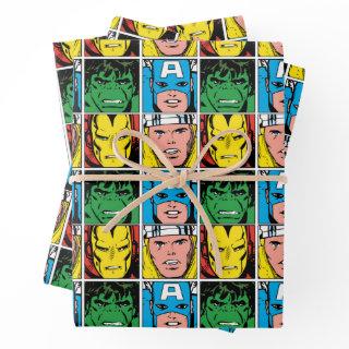 Thor, Iron Man, Captain America, Hulk Pattern  Sheets