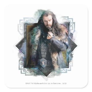 THORIN OAKENSHIELD™ Character Graphic Square Sticker