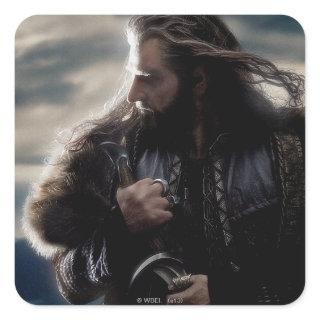 THORIN OAKENSHIELD™ Character Poster 2 Square Sticker