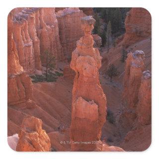 Thor's Hammer hoodoo on Navajo Trail Square Sticker